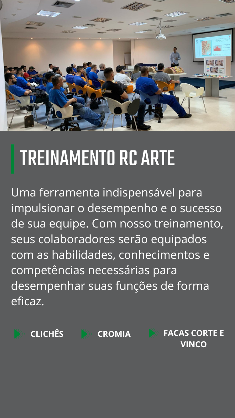 TREINAMENTO RC ARTE
